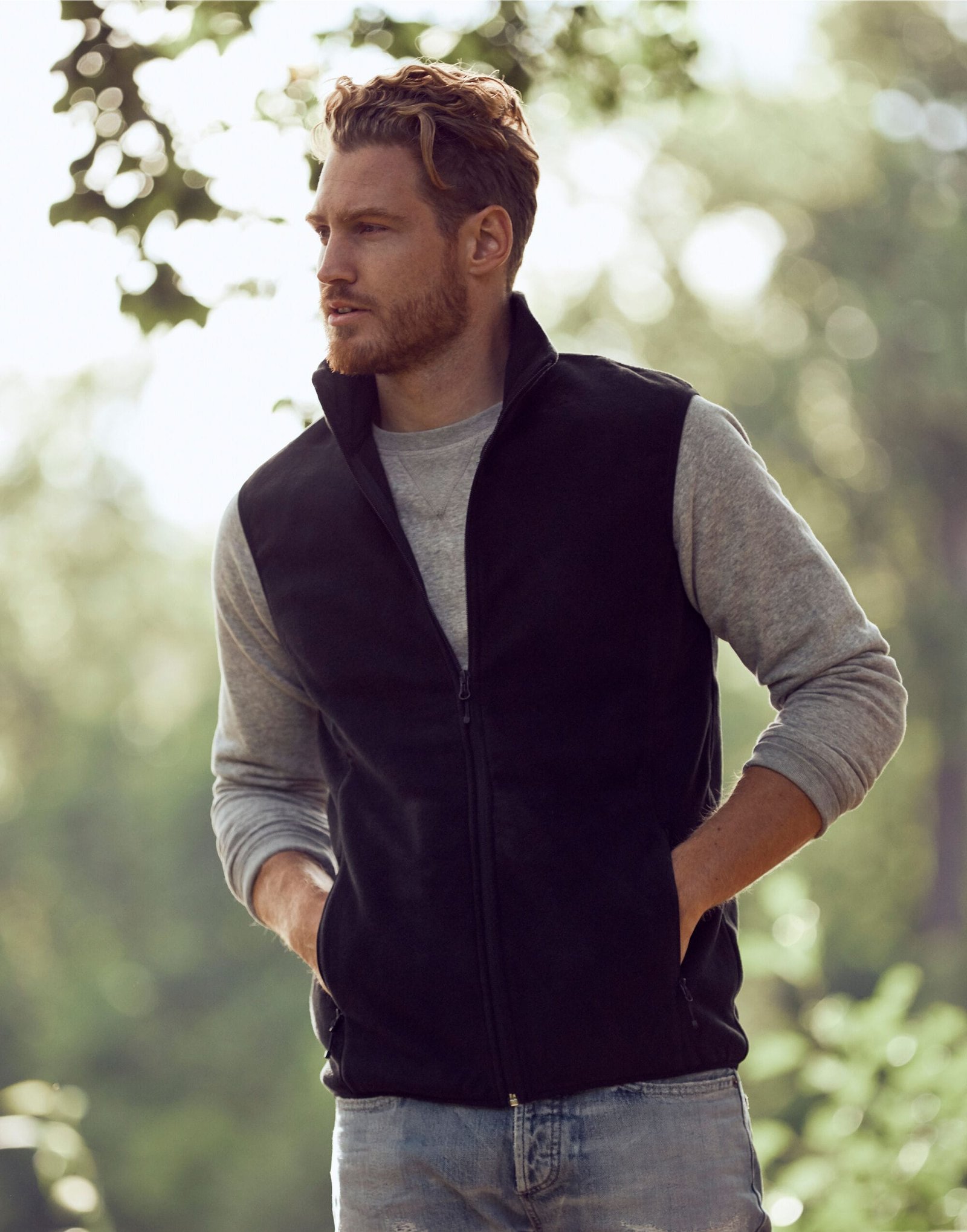 Clique CQ023902 Basic Polar Fleece Vest by Clique — embroidered & printed workwear