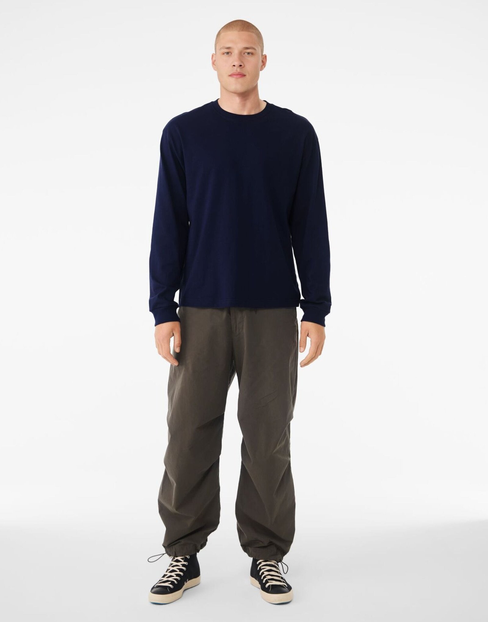 Bella CA3511 Unisex Heavy Boxy Long Sleeve Tee
