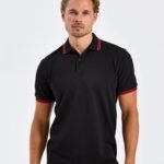 Asquith & Fox Men's classic fit tipped polo - Polo Shirt | Xcel UK