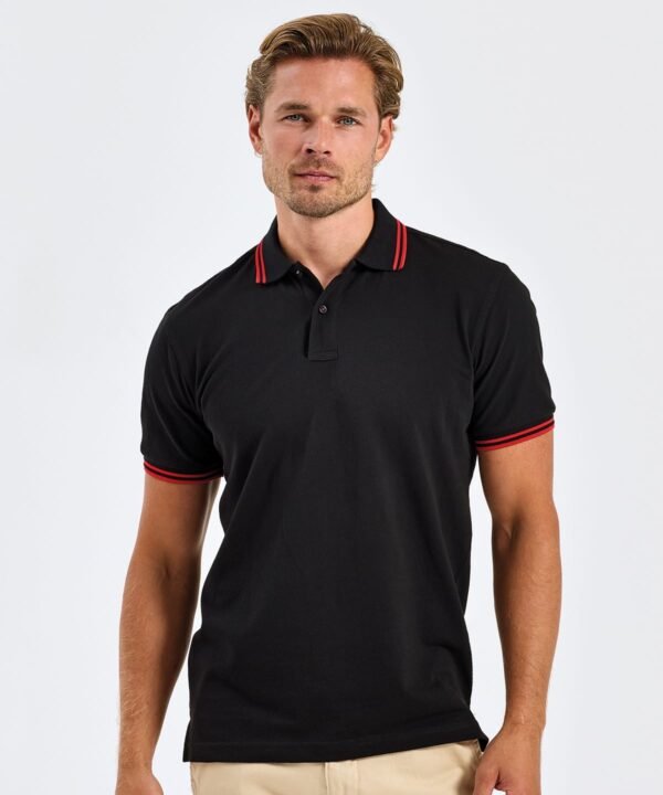 Asquith & Fox Men's classic fit tipped polo - Polo Shirt | Xcel UK