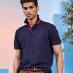 Asquith & Fox Men's classic fit contrast polo - Polo Shirt | Xcel UK