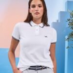 Asquith & Fox Women's classic fit tipped polo - Polo Shirt | Xcel UK