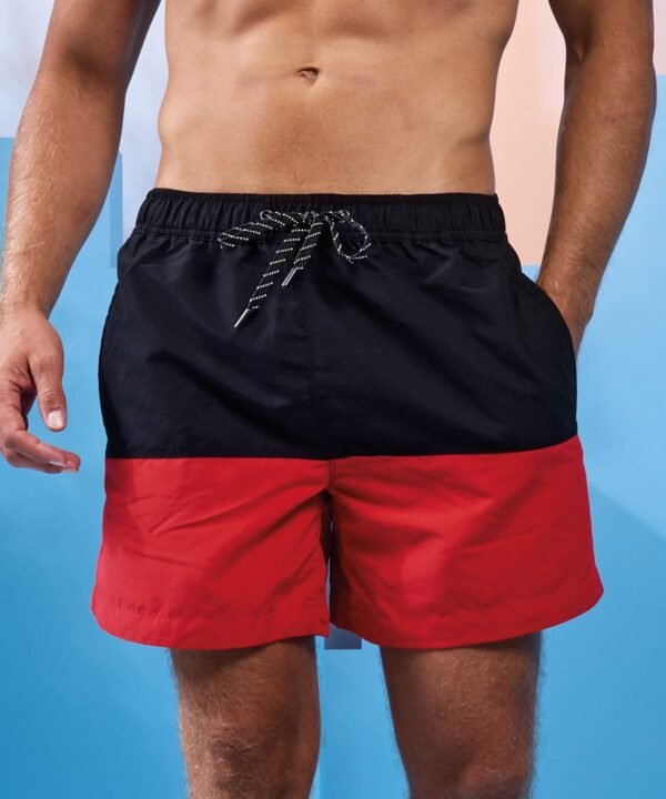 Asquith & Fox Block colour swim shorts - Work Shorts | Xcel UK