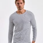Asquith & Fox Men's mariniÃ¨re coastal long sleeve tee - T-Shirt | Xcel UK