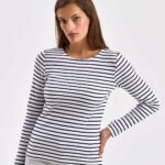 Asquith & Fox Women's mariniÃ¨re coastal long sleeve tee - T-Shirt | Xcel UK