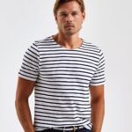 Asquith & Fox Men's mariniÃ¨re coastal short sleeve tee - T-Shirt | Xcel UK