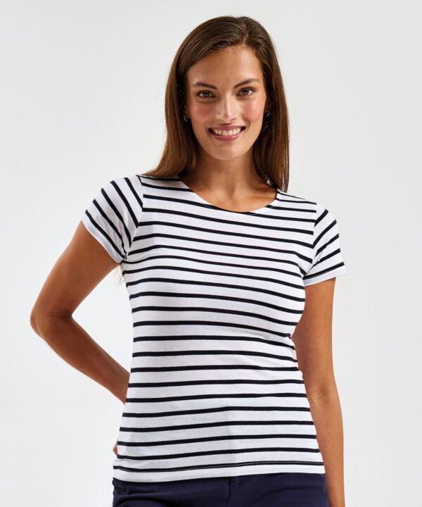 Asquith & Fox Women's mariniÃ¨re coastal short sleeve tee - T-Shirt | Xcel UK