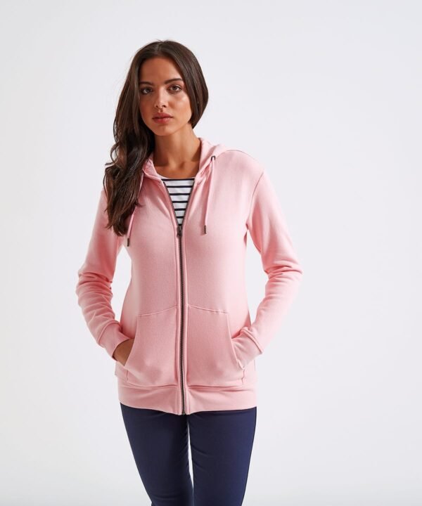 Asquith & Fox Women's zip-through organic hoodie - Sweatshirt | Xcel UK