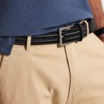 Asquith & Fox Leather braid belt - Belts | Xcel UK