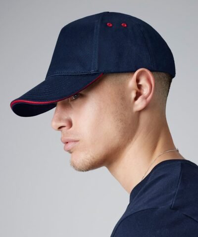 Beechfield Ultimate 5-panel cap - sandwich peak - Caps | Xcel UK
