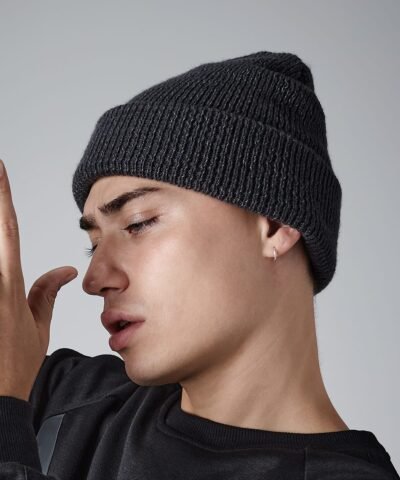 Beechfield Reflective beanie - Beanie Hat | Xcel UK