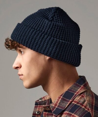Beechfield Classic waffle knit beanie - Beanie Hat | Xcel UK