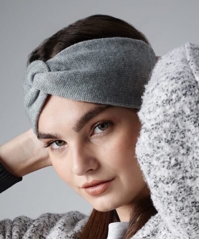 Beechfield Twist knit headband - Headbands | Xcel UK
