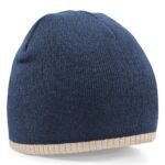 Beechfield Two-tone pull-on beanie - Beanie Hat | Xcel UK
