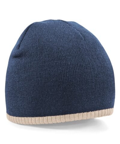 Beechfield Two-tone pull-on beanie - Beanie Hat | Xcel UK