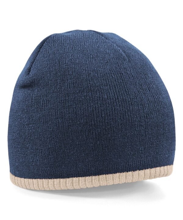 Beechfield Two-tone pull-on beanie - Beanie Hat | Xcel UK