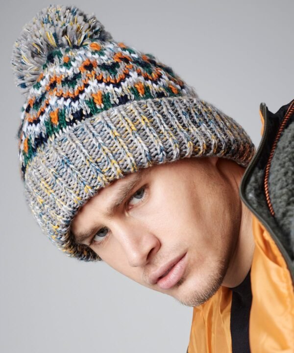 Beechfield Blizzard bobble beanie - Beanie Hat | Xcel UK