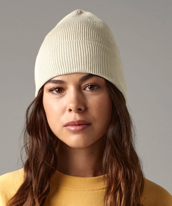Beechfield Organic cotton fine knit beanie - Beanie Hat | Xcel UK