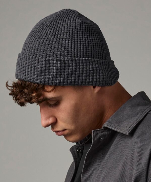 Beechfield Organic cotton waffle beanie - Beanie Hat | Xcel UK