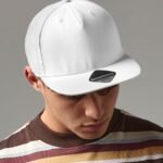 Beechfield 5-panel snapback rapper cap - Caps | Xcel UK