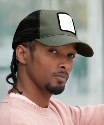 Beechfield AppliquÃ patch 5-panel trucker - Caps | Xcel UK