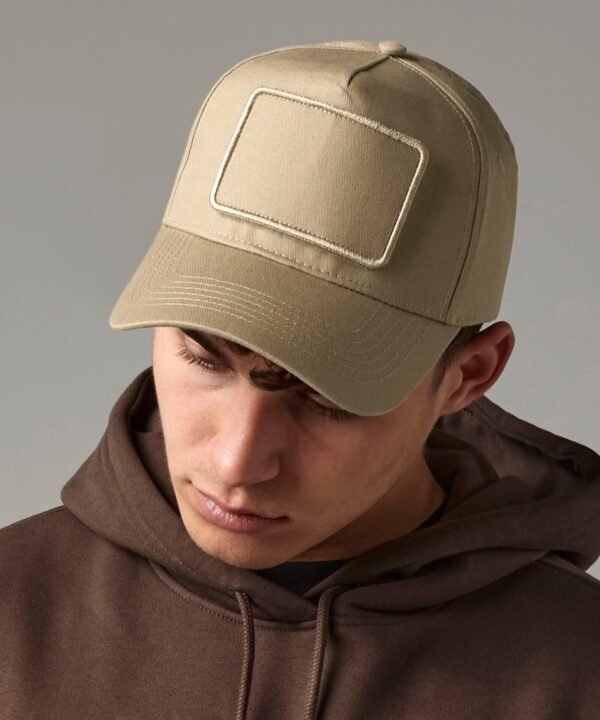 Beechfield Removable patch 5-panel cap - Caps | Xcel UK