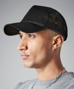Beechfield Microknit snapback trucker