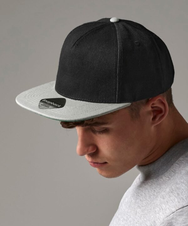 Beechfield Original flat peak snapback - Caps | Xcel UK