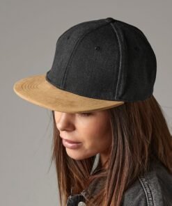 Beechfield Suede peak snapback