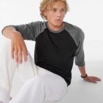 Canvas Unisex triblend ¾ sleeve baseball t-shirt - T-Shirts | Xcel UK