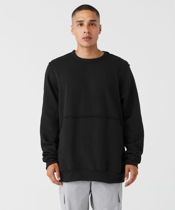 Canvas Unisex raw-seam crew pullover - Clothing | Xcel UK