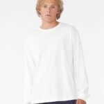 Canvas Unisex heavy boxy long sleeve tee - T-Shirt | Xcel UK