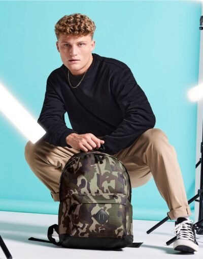 Bagbase Camo backpack