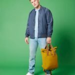 Bagbase Recycled twin handle roll-top laptop backpack - Bags | Xcel UK