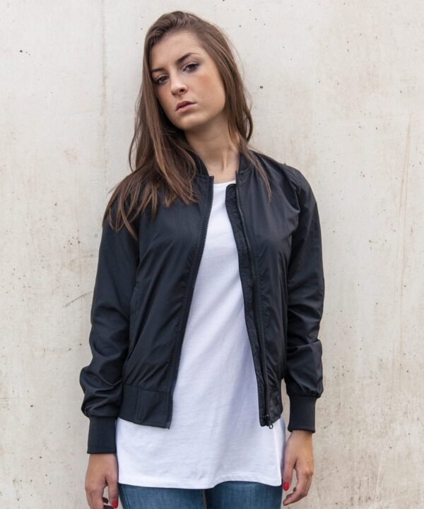 Your Brand Women's nylon bomber jacket - Jackets | Xcel UK