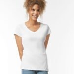 Softstyle women's v-neck t-shirt - T-Shirts | Xcel UK