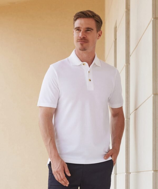 Henbury Classic cotton piquÃ polo with stand-up collar - Polo Shirt | Xcel UK