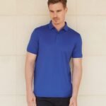 Henbury Stretch polo shirt with wicking finish (slim fit) - Polos | Xcel UK
