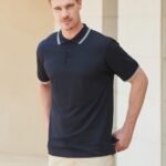 Henbury Double tipped coolplus polo shirt - Polos | Xcel UK
