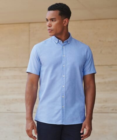 Henbury Modern short sleeve oxford shirt - Shirts | Xcel UK