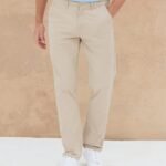 Henbury Stretch chinos with flex waistband | Xcel UK