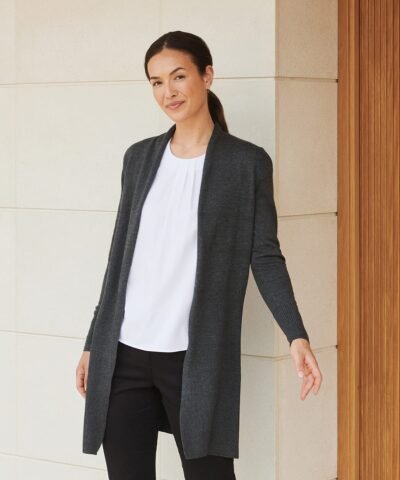 Henbury Women's longline open cardigan - Cardigans | Xcel UK
