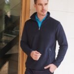 Henbury Â¼ zip microfleece jacket | Xcel UK