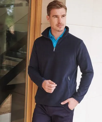 Henbury ¼ zip microfleece jacket | Xcel UK