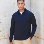Henbury ¼ zip top with wicking finish - Fleece | Xcel UK