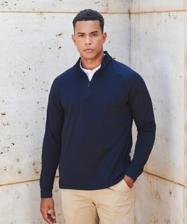 Henbury ¼ zip top with wicking finish - Fleece | Xcel UK