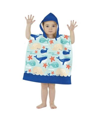 & Living Toddler microfibre changing robe - Ponchos | Xcel UK