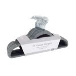 & Living Velvet-effect coat hangers (25-pack) - Accessories | Xcel UK