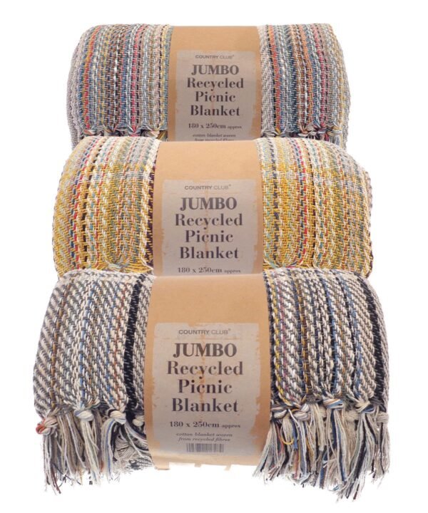 & Living Jumbo recycled picnic blanket - Blankets | Xcel UK