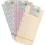 & Living Recycled terry tea towels (2-pack) | Xcel UK